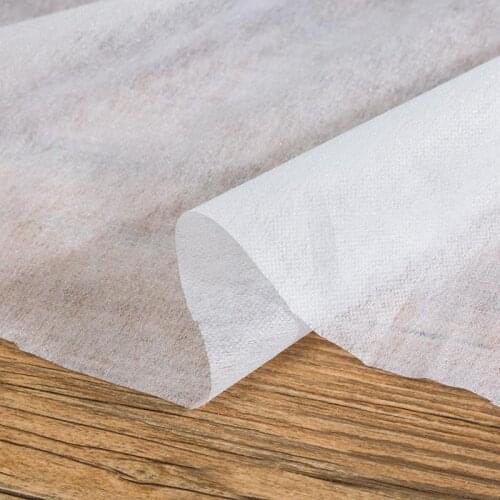 Width 100cm Shaped Lining Interfacing Fabric DIY Cloth Accessories Patchwork Fabric Use Electric Iron To Bonding TJ122003