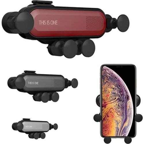 Strong Telescopic Phone Car Holder Gravity Linkage Handy Car Phone Holder For iPhone X 11 Pro Meizu 16t Navigation Stand In Car