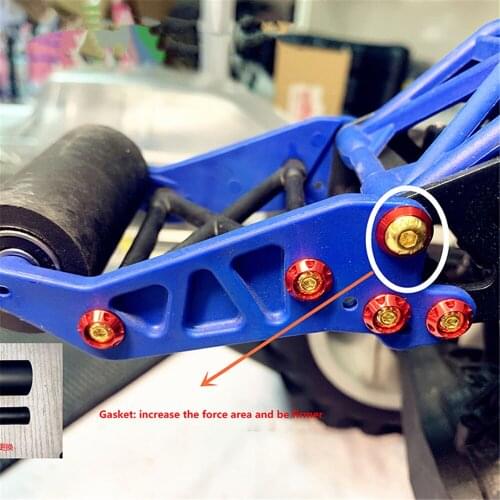 The Bold Head-up Wheel Suitable to RC Car LOSI LMT Monster Bigfoot