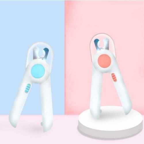 Dog Cat Nail Clippers Blood-proof Manicure Nails Scissors With Super Bright LED Lights Pet Grooming Supplies