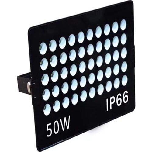 220V 50W 100W Led Flood Light IP66 Waterproof Outdoor Wall Washer Lamp Reflector Garden Spotlight Floodlight