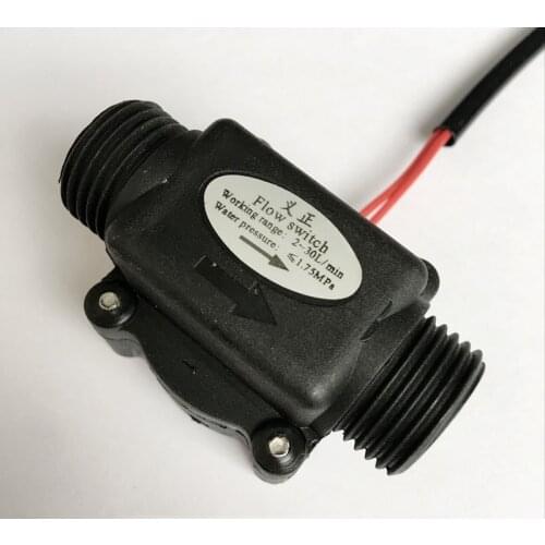 Water Cut Protection Water Flow Switch Baffle Type Flow Switch Laser Cutting Water Flow Switch Induction Sensor 4 Points