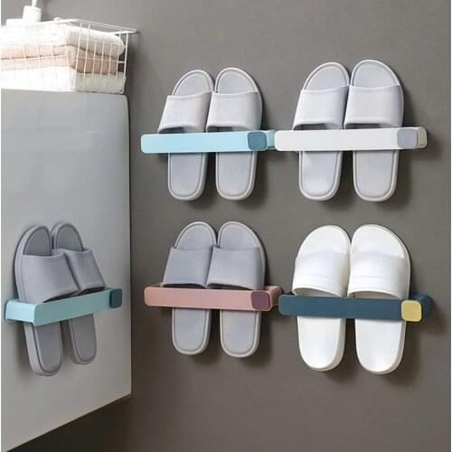 1pcs / 3pcs*multi purpose durable shoe rack slipper wall mounted space saving cabinet wardrobe vertical shoes storage rack shoes
