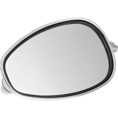 2Pcs 10mm Motorcycle Motorbike Handlebar Rear View Side Mirrors Replacements Handle Bar Accessories