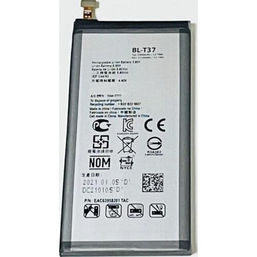 3.85V 3300mAh BL-T37 For Q Stylus Alpha LMQ710HS LMQ710HSW Q710E Battery