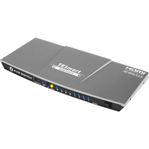 4K@60Hz HDMI KVM Switch 4 ports New year on sale