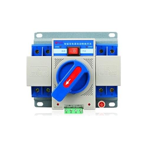 ATS MCB type 2P 63A 230V Dual Power Automatic transfer switch