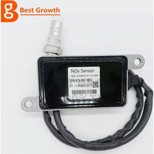 NOX Sensor Nitrogen Oxygen Sensor 5WK96618D 51.15408-0015 For MAN TGX (2007-2013) TGA Exhaust Gas Detectio Engine Accessories
