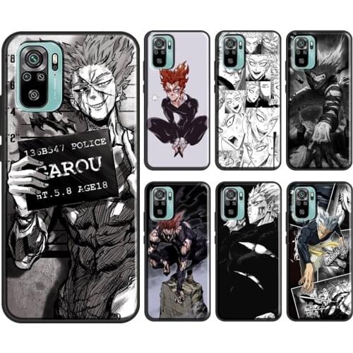 Garou One Punch Man For Xiaomi Redmi Note 10 Pro 8T 9S Note 8 9 Pro Soft Case For Redmi 9 9C 9A 8A 9T Funda