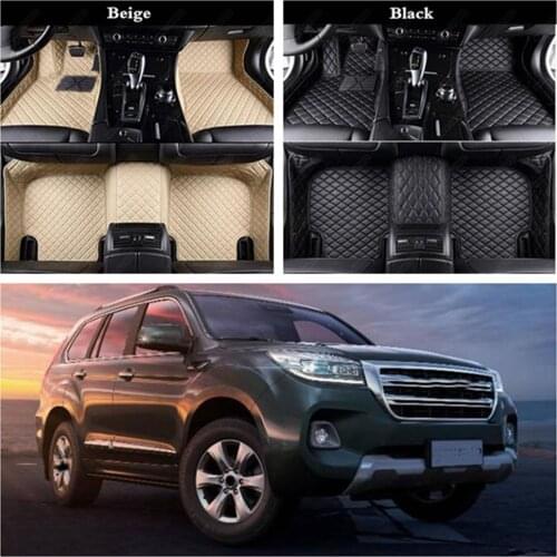Car Floor Mats Carpet Cover for Great Wall Haval H7 H5 H8 H9 M6 H1 H2 H3 H4 H6 H2S H6coupe F7 F7X Auto Foot Mats Car Floor Mat
