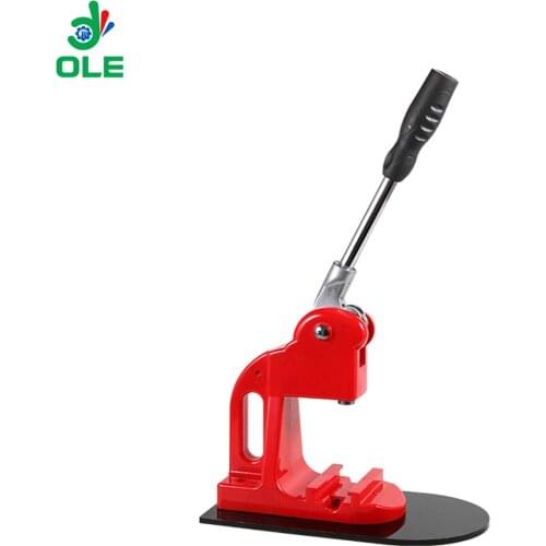 Manual Pin Badge Punching Machine Multi Size Badge Making Machine