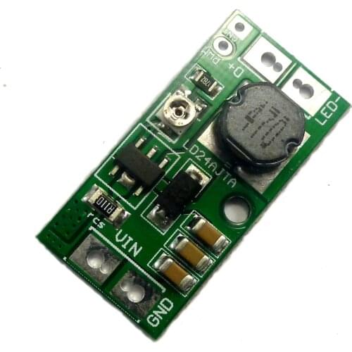 DC 6-24V 30-900mA Adjustable LED Driver PWM Controller DC-DC Step-down Constant Current Converter