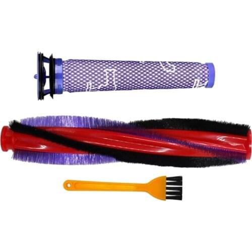 Rolling Brush Filter Replacement for Dyson V6 Animal/Fluffy DC58 DC59 DC61 DC62 SV03 SV073 Series Vacuum Cleaner(225mm)