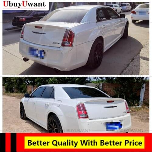 UBUYUWANT For Chrysler 300C 2013-2018 Spoiler High Quality ABS Material Car Rear Wing Rear Spoiler For Chrysler 300C Spoiler