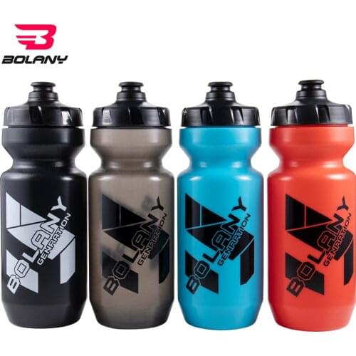 BOLANY Bicycle Water Bottle Leakproof Fitness Bottle Portable Outdoor MTB Mountain Bicycle Kettle bike Equipment Bike Parts