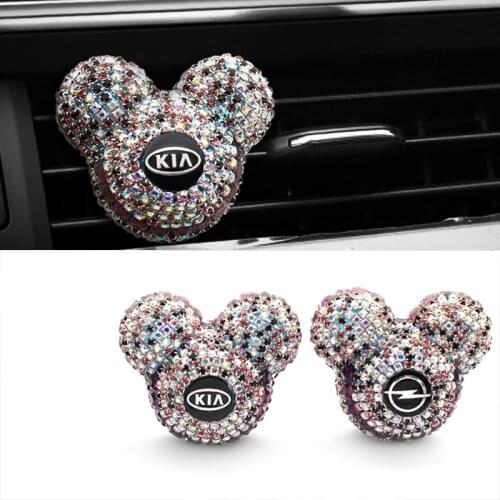 Car Perfume Air Freshener Car Aromatherapy Solid Car Styling for Air Conditioning Vent For Audi Jeep Hyundai Ford Mitsubishi VW