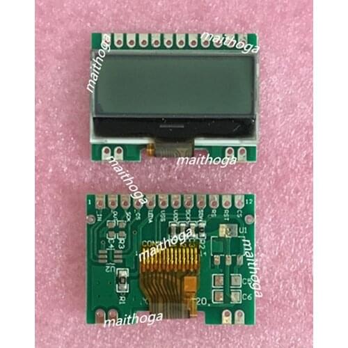 12PIN SPI COG 12832 LCD Module ST7567 Controller 5V 3.3V White Backlight Black Word