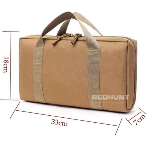 33cm Tactical Military Nylon Gun Bag Case Rifle Fishing Backpack For Glock Beretta 1911 Airsoft Shootgun Bags Hunting Accessorie