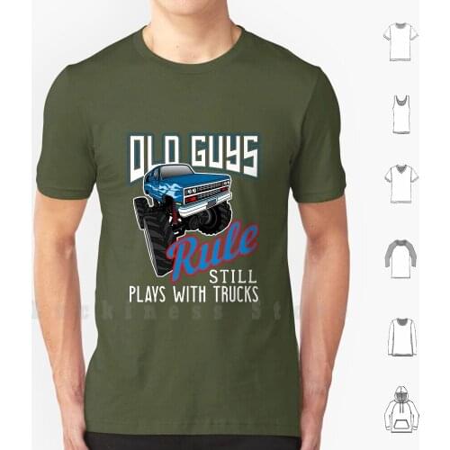 4x4 Still Play With Trucks Off Road T Shirt Print 100% Cotton New Cool Tee Still Play With Trucks Monster Truck Lover