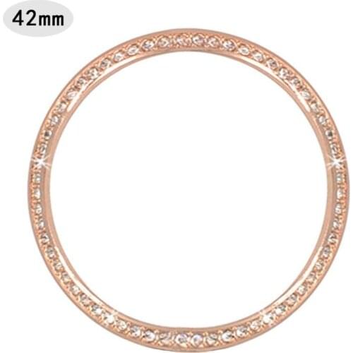 Anti Scratch Diamond Bezel Ring Adhesive Cover Replacement for samsung Watch 42MM/46MM/Gear S3 Frontier and Classic Smart