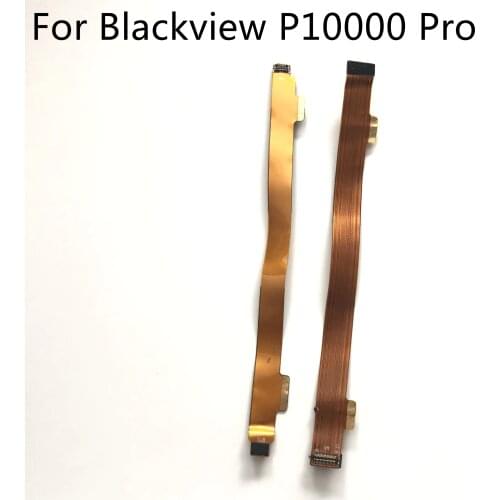 Blackview P10000 Pro Used Original USB Charge Board to Mot herboard FPC For Blackview P10000 Pro MTK6763 2160x1080 Smartphone
