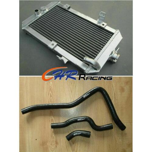 FOR Aluminium radiator and hose Yamaha RAPTOR 660 YFM 660 YFM660R 2001-2005 BLACK