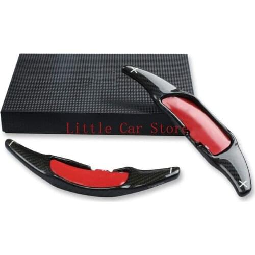 For Benz AMG A45 CLA45 C63 S63 GLA45 GLE63 GLS63 CLS63 2015-18 Carbon Fiber Steering Wheel Shift Blade Paddle Shifter Extension