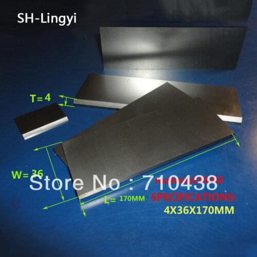 EK60 4X36X170MM BECKER vacuum pump carbon vanes graphite vane,carbon plate 4*36*170mm