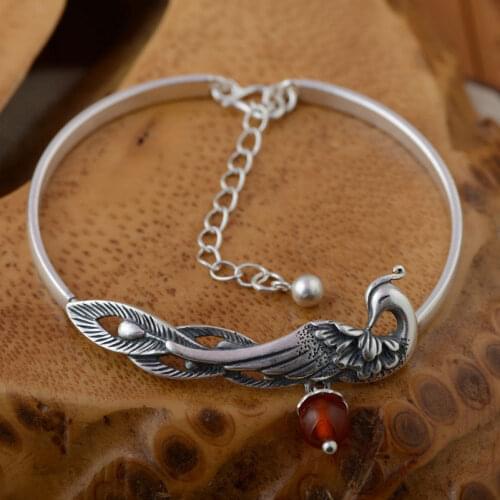 Белые браслеты FNJ China At AliExpress