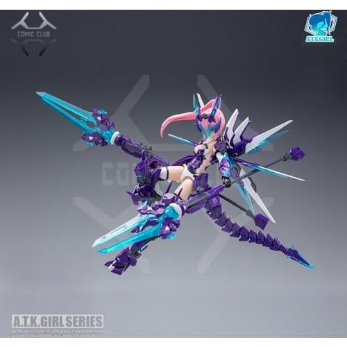 COMIC CLUB IN STOCK 1/12 Frame Arms A.T.K Girl DIVINE BEASTS-QINGLONG by E-model Assembly Action Robot Toys Figure