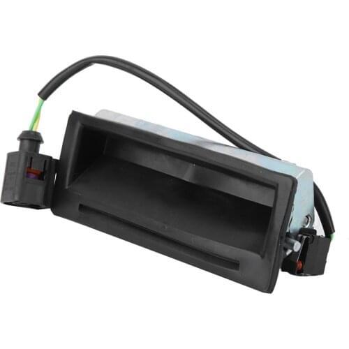 Car Tailgate Switch Opener Handle 1J0827566D/1J0827566L Fits For Golf IV Variant 1J5 Tailgate Lift Switch (Black)