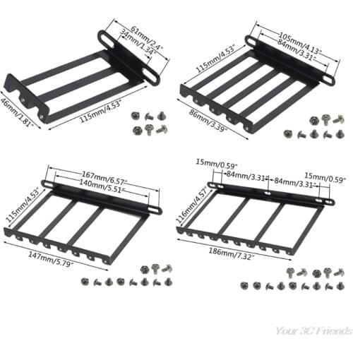 Metal Graphics VGA Card Bracket Holder Side Converted Computer Cooler Cooling Radiator Support M23 21 Dropshipping