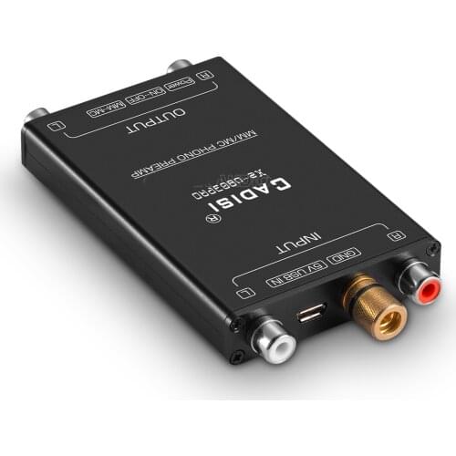 Fever Mini Phono MM Phono Amplifier Small Vinyl Singing PHONO Pure Class A LP Singing Amplifier