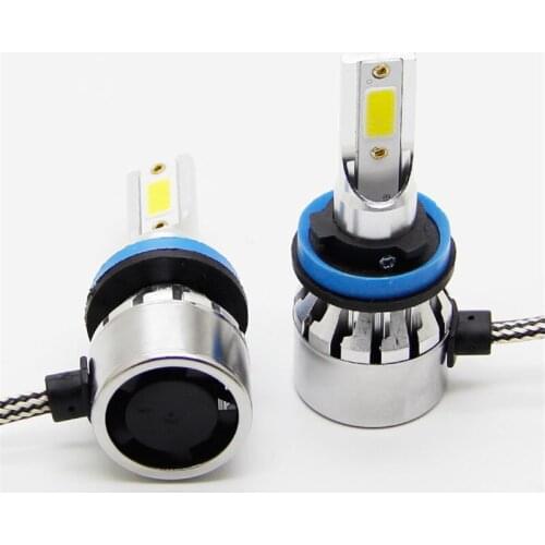 Mini size 36w auto H7 LED headlight H4 high low beam 6000LM car led H11 9005 9006 H1 H3 light