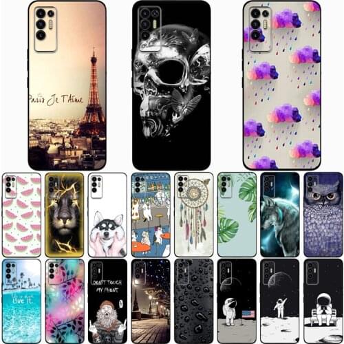 For TECNO POVA 2 Case Fashion Silicone Soft TPU Cute Back Cases for Tecno Pova 2 Phone Cover Funda Coque