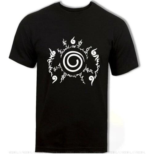 T-Shirt 9 Tails Kurama Seal Minato Tail Beast Anime Cosplay Mens S XXL M Xl 2xl 10xl T Shirt