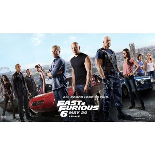 5D DIY Full Square Diamond Painter Movie Fast And Furious Paul Walker Diamond Embroidery Cross Stitch Kit Mosaic Home Decoration