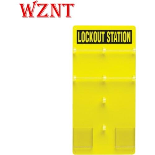 NT-K13 20-Lock Board Wall Mounted Lockout Tagout Stations,20-Lock Board Lockout Station (Board only)