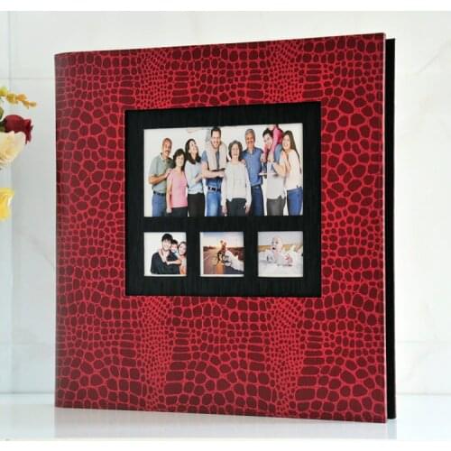 PA42 6 inch PU insert Photo albums 400 photos large family baby grow inset photo album