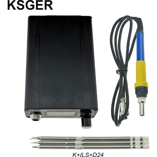 KSGER T12 STM32 V3.1S Welding Soldering Iron Station OLED Handle Electric Tools Quick Heating T12 Iron Tips DIY Kit Welding Tool