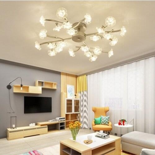 18/24/30 heads gold/silver/black LEDG4 ceiling lights Living room bedroom dining room ceiling lamps Commercial lighting