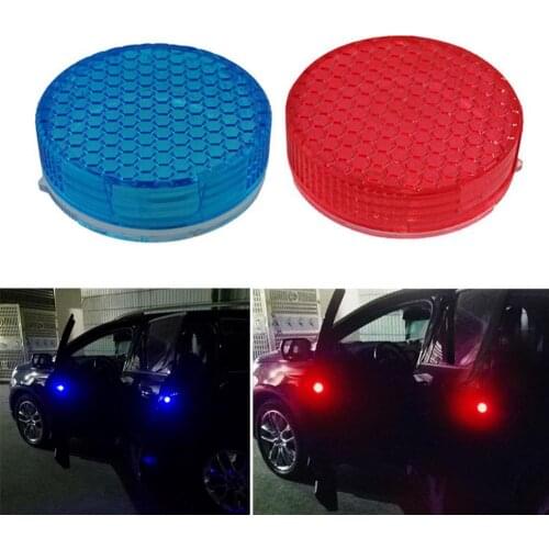 5 LED Car Door Openning Warning Flash Lamp Sensor Anti-collision Light Indicator Automotive Exterior Decorative Lights