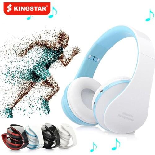 KINGSTAR Professional Foldable Blutooth Headphone Audio Gaming Headset Wireless Headphone Earphone With Mic for Phone Computer