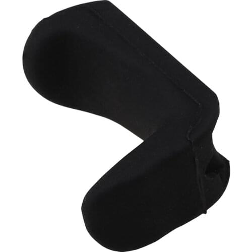 Black 14.5-17.5mm Adjustable Rubber Clarinet Thumb Rest Cushion Protector for Clarinet