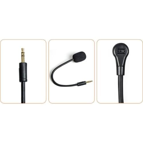 Replacement Aux 3.5mm Mic Microphone Booms compatible with ~Razer Electra V2 USB 7.1 Surround Sound Gaming Headsets Earphones