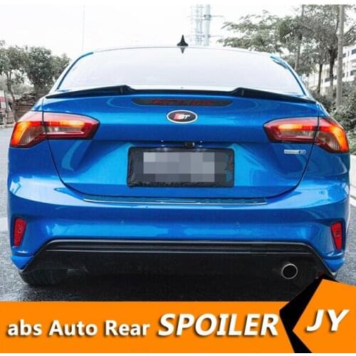 For FORD Focus Spoiler 2019-2020 Focus spoiler GAK ABS Material Car Rear Wing Primer Color Rear Spoiler