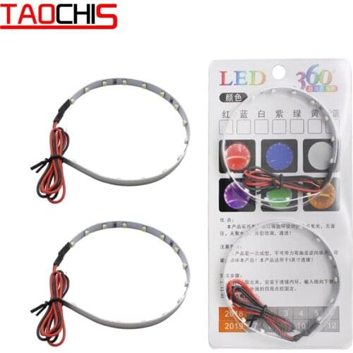 Demon Eye Led Light Devil Eyes For 3 2.5 Inch Car Head light Projector Lens Motorcycle HID Xenon Hella Q5 WST 360 Degree SMD