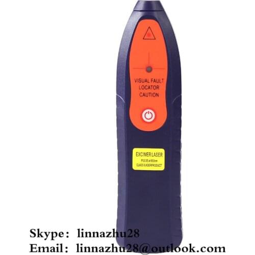 1-5Km 1MW Plastics Red Laser Light Fiber Optic Cable Tester SC/FC/ST/LC Visual Fault Locator Checker optical power meter