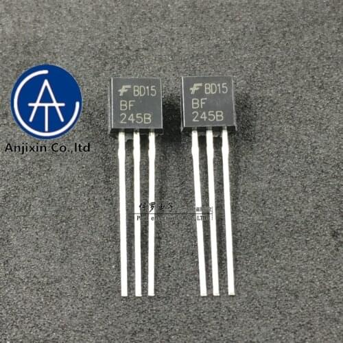 10pcs 100% orginal and new transistor BF245B BF245 F245B TO-92 in-line field effect tube new spot real stock