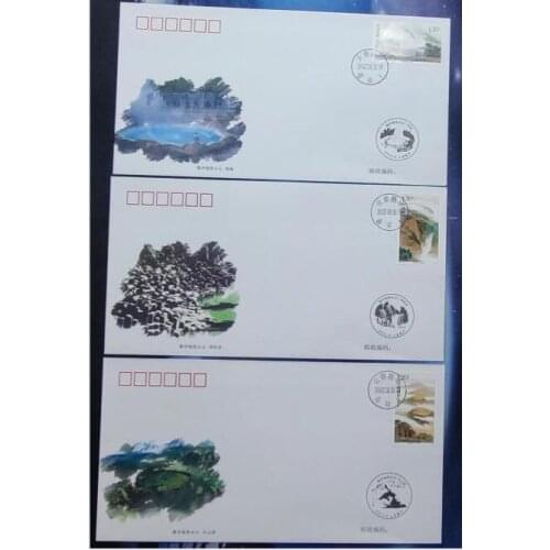 2007-23 Tengchong geothermal volcano， Frist Day Cover China Post Stamps Postage Collection